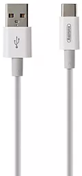 Кабель USB Remax Super-Fast Charging USB Type-C Cable White (RC-136a)