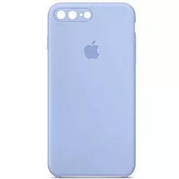 Чехол Silicone Case Full Camera Square для Apple iPhone 7 Plus, iPhone 8 Plus Lilac Blue