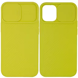 Чехол Epik Camshield Square Apple iPhone 11 Pro Max Yellow