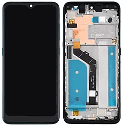 Дисплей Nokia 7.2 Dual Sim з тачскріном і рамкою, Black