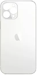 Задняя крышка корпуса Apple iPhone 12 Pro Max (small hole) Original  Silver