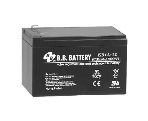 Аккумуляторная батарея BB Battery 12V 12Ah (EB12-12) - фото 1