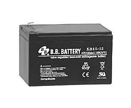Аккумуляторная батарея BB Battery 12V 12Ah (EB12-12) - фото Аккумуляторная батарея BB Battery 12V 12Ah (EB12-12)