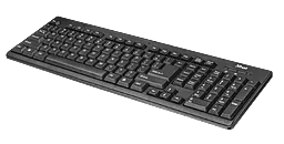 Комплект (клавіатура+мишка) Trust Ziva Wireless (22119) - мініатюра 2
