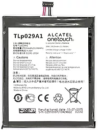 Акумулятор Alcatel 5025 One Touch Pop 3 (5.5) / TLp029A1  (2910 mAh) 12 міс. гарантії