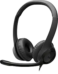 Наушники Logitech H390 USB-C Midnight Black (981-001576) - фото Наушники Logitech H390 USB-C Midnight Black (981-001576)