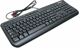 Клавіатура Microsoft Wired Keyboard 600 (ANB-00018) Black - мініатюра 3 Клавіатура Microsoft Wired Keyboard 600 (ANB-00018) Black - мініатюра 3