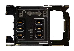 Конектор SIM-карти Nokia 515 на 2 Sim-карти - фото Конектор SIM-карти Nokia 515 на 2 Sim-карти