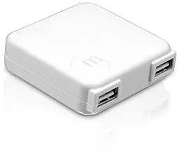 Сетевое зарядное устройство Macally 10-Watt Dual USB AC Charger White DUALUSB10 - миниатюра 2