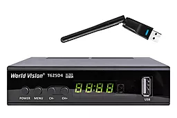 Комплект цифрового ТВ World Vision T625D4 + Wi-Fi Адаптер