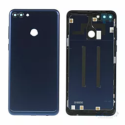 Задняя крышка корпуса Huawei Y9 2018 / Enjoy 8 Plus со стеклом камеры Blue