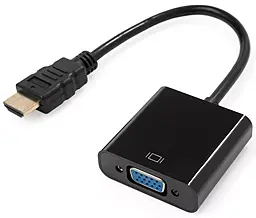 Видео переходник (адаптер) HDMI в VGA с кабелем 0.1m 1TOUCH - фото Видео переходник (адаптер) HDMI в VGA с кабелем 0.1m 1TOUCH