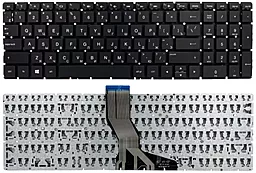 Клавіатура для ноутбуку HP 15-BS RU/ENG, без рамки Black - фото Клавіатура для ноутбуку HP 15-BS RU/ENG, без рамки Black
