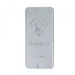 Захисне скло 1TOUCH SUPER D Apple iPhone 6, iPhone 7, iPhone 8 White