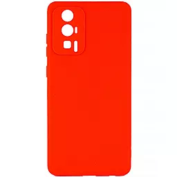 Чохол Silicone Case Candy Full Camera для Xiaomi Poco F5 Pro Red