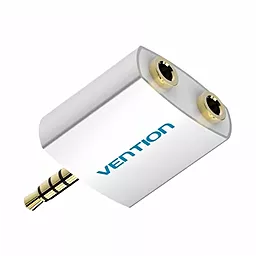 Аудіо розгалужувач Vention Aux mini Jack 3.5 mm - Jack 6.3 M/2xF gray (BDAW0)