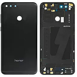 Задняя крышка корпуса Huawei Honor 7X (BND-L21) со стеклом камеры Black