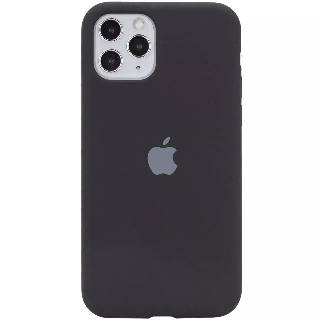 Чехол Silicone Case Full для Apple iPhone 11 Pro Max Black - фото 1