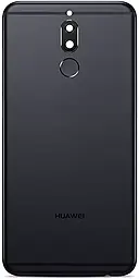 Задняя крышка корпуса Huawei Mate 10 Lite со стеклом камеры, Original Graphite Black - фото Задняя крышка корпуса Huawei Mate 10 Lite со стеклом камеры, Original Graphite Black