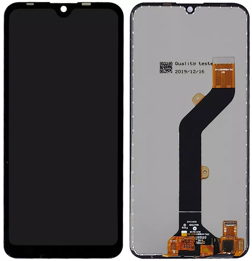 Дисплей Tecno Spark 4 Air с тачскрином, Black - фото 1