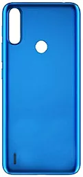 Задняя крышка корпуса Motorola Moto E7 Power / Moto E7i Power Tahiti Blue - фото Задняя крышка корпуса Motorola Moto E7 Power / Moto E7i Power Tahiti Blue