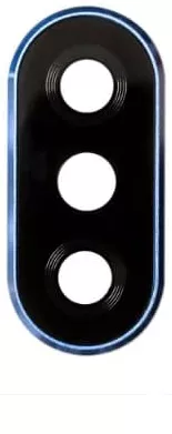 Стекло камеры Xiaomi Redmi Note 6 Pro в рамке Blue - фото 1