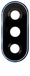 Стекло камеры Xiaomi Redmi Note 6 Pro в рамке Blue - фото Стекло камеры Xiaomi Redmi Note 6 Pro в рамке Blue