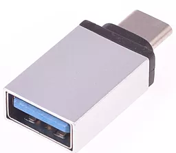 OTG-переходник Upex Type-C — USB 3.0 Silver (UP10124) - миниатюра 2