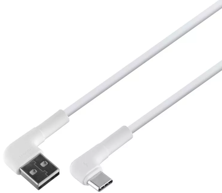 Кабель Remax Tenky USB-A - Type-C 10.5w 1м cable White (RC-014a) - фото 1