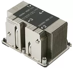 Система охолодження Supermicro SNK-P0068PSC/LGA3647/2U Passive (SNK-P0068PSC)