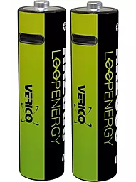 Аккумулятор Verico Loop Energy AAA / HR03 600mAh Li-ion USB Type-C 2шт (1UDBT-A2WEB2-NN)