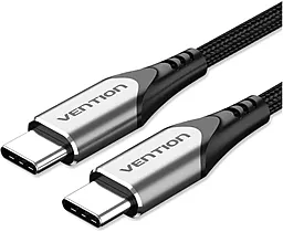 Кабель Vention USB Type-C - Type-C 60w 3a 0.5м PD cable Black (TADHD) - фото Кабель Vention USB Type-C - Type-C 60w 3a 0.5м PD cable Black (TADHD)