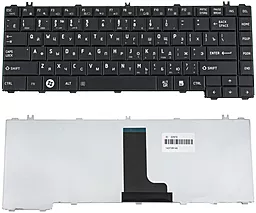 Клавіатура для ноутбуку Toshiba Satellite L600 L630 L635 L640 L645 C600D C640 C645 9Z.N4VSV.00R чорна
