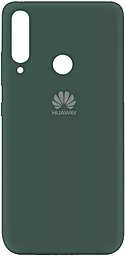 Чехол Epik Silicone Cover My Color Full Protective (A) Huawei Y6p Pine Green
