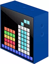 Колонки акустические Divoom Timebox Mini Blue - миниатюра 2