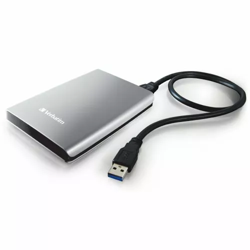 Зовнішній жорсткий диск Verbatim Store 'n' Go 2TB (53189) Silver - фото 3