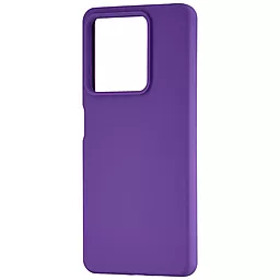 {"ru": "Чехол", "uk": "Чохол"} Silicone Case для Xiaomi Redmi Note 13 5G Purple