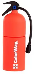 Флешка ColorWay Fire 64GB USB 3.0 Red (CW-USBFE64) - фото Флешка ColorWay Fire 64GB USB 3.0 Red (CW-USBFE64)