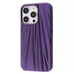 Чехол Wave Gradient Patterns Case для Apple iPhone 13 Pro Purple Matte