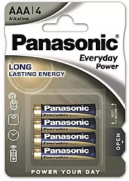Батарейки Panasonic AAA (LR03) Everyday Power 4шт (LR03REE/4BR) - фото Батарейки Panasonic AAA (LR03) Everyday Power 4шт (LR03REE/4BR)