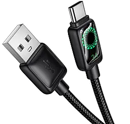 Кабель Hoco U146 USB-A - Type-C 15w 3a 1.2м cable Black - фото Кабель Hoco U146 USB-A - Type-C 15w 3a 1.2м cable Black