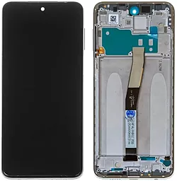 Дисплей Xiaomi Redmi Note 9 Pro, Note 9S, Note 9 Pro Max з тачскріном і рамкою, оригінал, Glacier White (Уцінка) - фото Дисплей Xiaomi Redmi Note 9 Pro, Note 9S, Note 9 Pro Max з тачскріном і рамкою, оригінал, Glacier White (Уцінка)