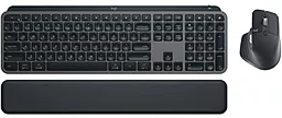 Комплект (клавиатура+мышка) Logitech MX Keys S PLUS PALMREST + MX Master 3S Combo Graphite UA (920-011614) - фото Комплект (клавиатура+мышка) Logitech MX Keys S PLUS PALMREST + MX Master 3S Combo Graphite UA (920-011614)