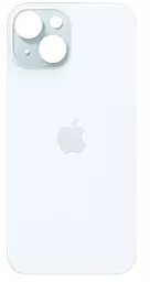 Задняя крышка корпуса Apple iPhone 15 (big hole) Original Blue