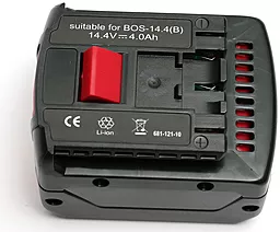 Акумулятор для шуруповерта Bosch GSR 14.4 VE-2LI 14.4V 4Ah Li-Ion / DV00PT0003 PowerPlant - мініатюра 2