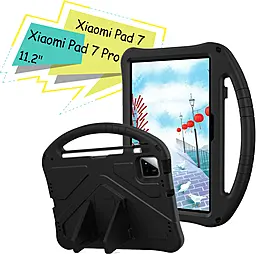 Чехол для планшета BeCover Protected Cover с креплением для Xiaomi Pad 7, 7 Pro 11.2" Black (713104) - фото Чехол для планшета BeCover Protected Cover с креплением для Xiaomi Pad 7, 7 Pro 11.2" Black (713104)