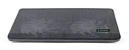 Підставка для ноутбука Gembird NBS-2F15-05 Black - фото Підставка для ноутбука Gembird NBS-2F15-05 Black