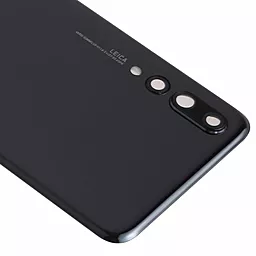 Задняя крышка корпуса Huawei P20 Pro со стеклом камеры Original Black - миниатюра 2