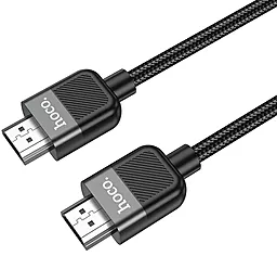 Видеокабель Hoco US09 HDMI 2.0 4k 60hz 1m black