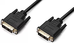 Видеокабель DVI М-М 24+1pin 1.8м Black (VCPDCDVIMM1.8BK) Vinga - фото Видеокабель DVI М-М 24+1pin 1.8м Black (VCPDCDVIMM1.8BK) Vinga